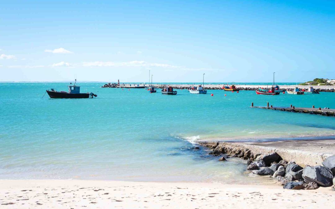 Picture of Struisbaai harbor, South Africa